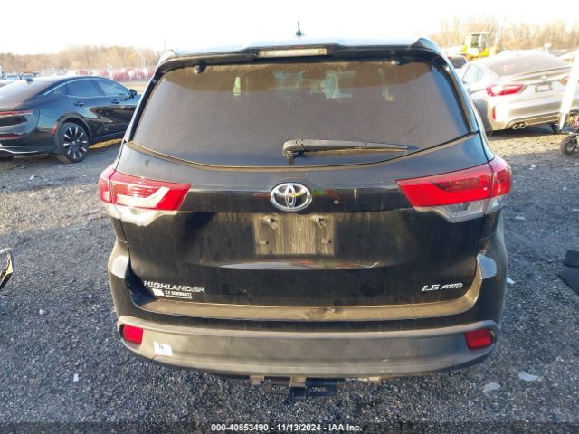 5TDBZRFH9KS958859 Toyota Highlander Le Plus