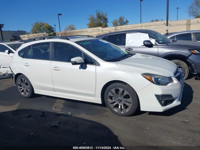 JF1GPAU64GH219804 Subaru Impreza 2.0i Sport Limited