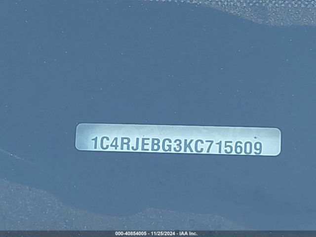 1C4RJEBG3KC715609 Jeep Grand Cherokee Limited 4x2