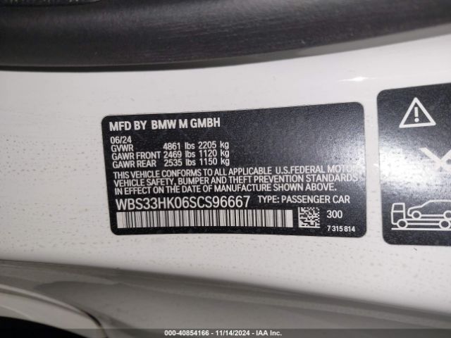 WBS33HK06SCS96667 BMW M4 Competition Xdrive