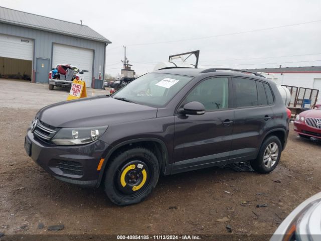 WVGBV7AX5GW592335 Volkswagen TIGUAN S