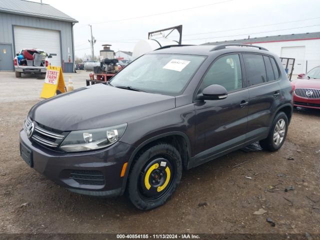 WVGBV7AX5GW592335 Volkswagen TIGUAN S