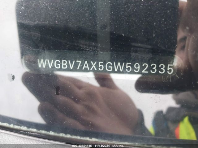 WVGBV7AX5GW592335 Volkswagen TIGUAN S
