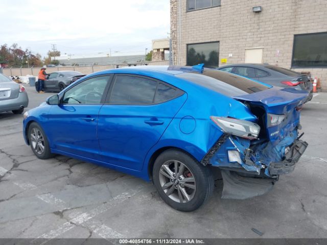 5NPD84LFXJH233907 Hyundai ELANTRA SEL