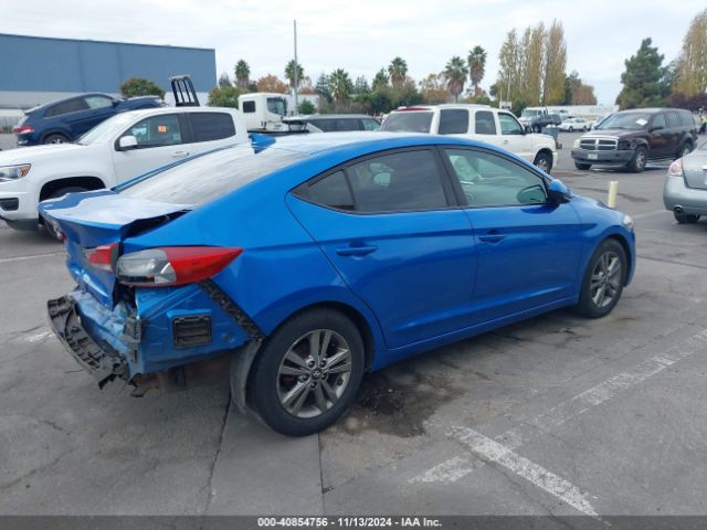5NPD84LFXJH233907 Hyundai ELANTRA SEL