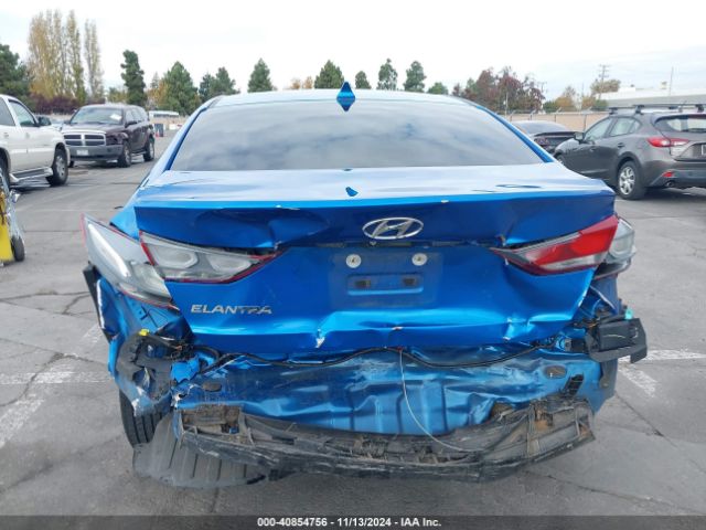 5NPD84LFXJH233907 Hyundai ELANTRA SEL