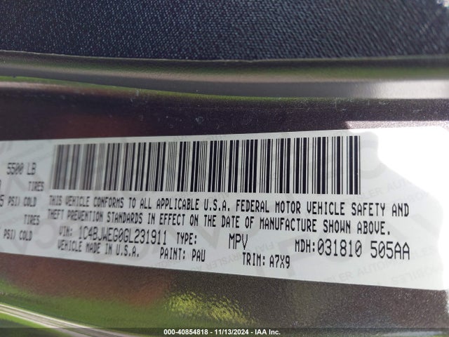 1C4BJWEG0GL231911 Jeep Wrangler Unlimited Sahara