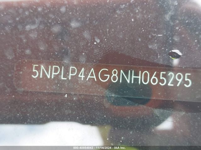 5NPLP4AG8NH065295 Hyundai Elantra Limited