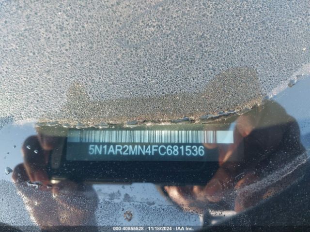 5N1AR2MN4FC681536 Nissan Pathfinder S