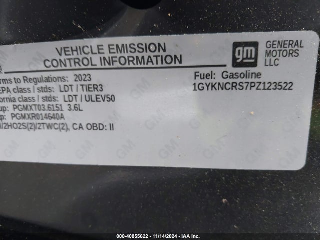 2023 CADILLAC XT5 1GYKNCRS7PZ123522 Photo 8