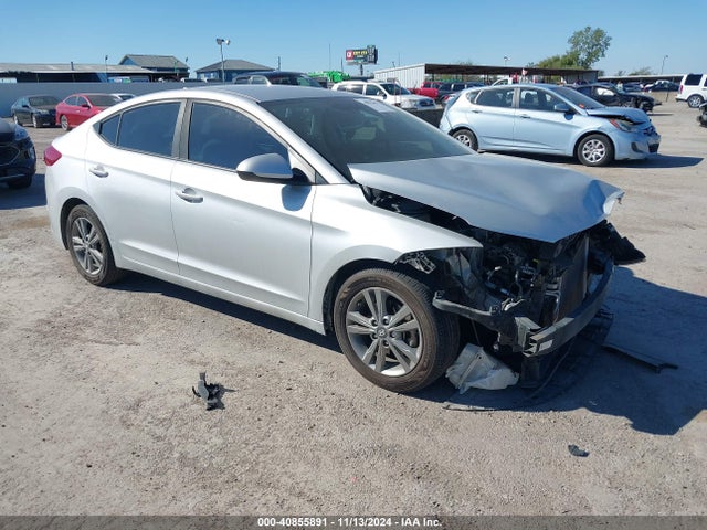 40855891 :رقم المزاد ، 5NPD84LFXJH400069 vin ، 2018 Hyundai Elantra Sel مزاد بيع