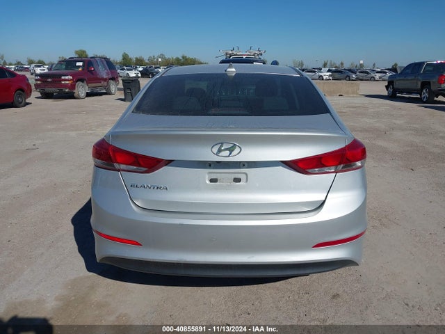 40855891 :رقم المزاد ، 5NPD84LFXJH400069 vin ، 2018 Hyundai Elantra Sel مزاد بيع
