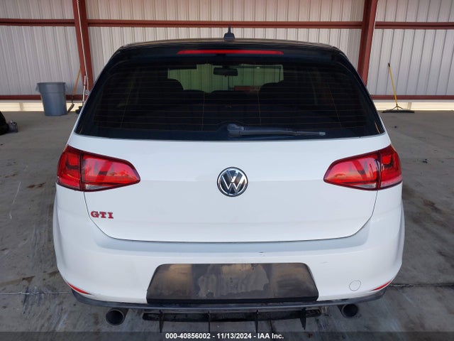 3VW447AU6GM016028 Volkswagen Golf Gti Autobahn W/performance Package 4-door