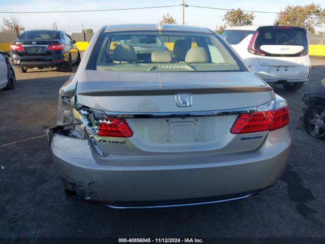 1HGCR6F50EA009289 Honda Accord Hybrid Ex-l