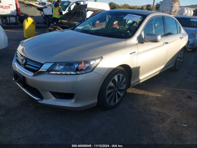 1HGCR6F50EA009289 Honda Accord Hybrid Ex-l