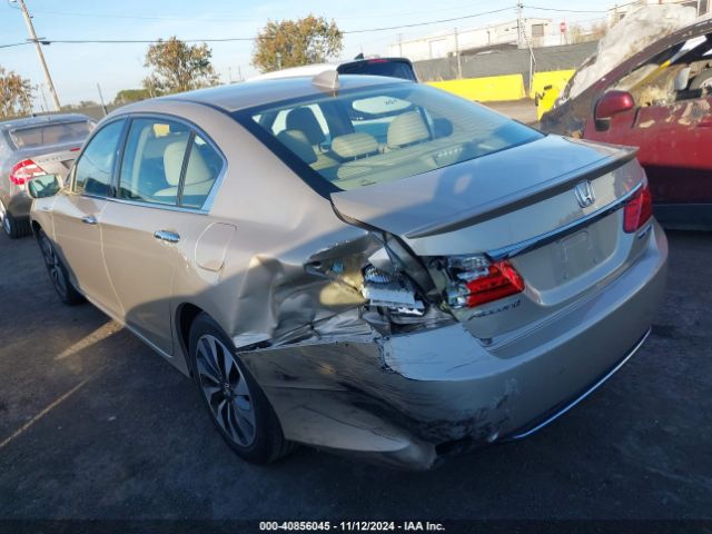 1HGCR6F50EA009289 Honda Accord Hybrid Ex-l
