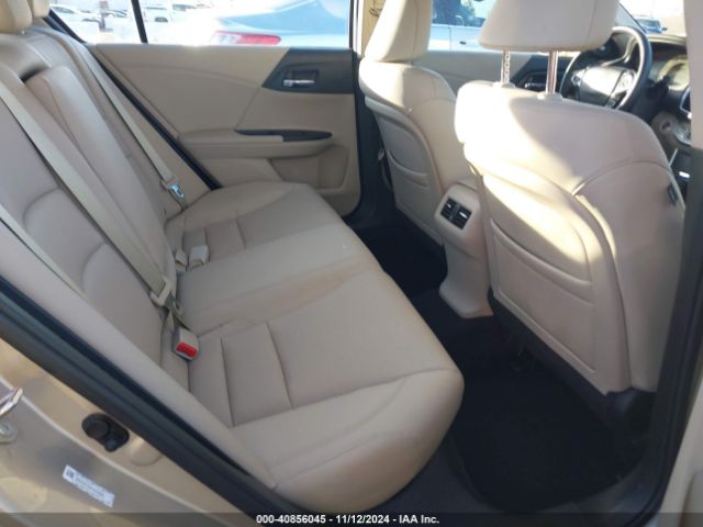1HGCR6F50EA009289 Honda Accord Hybrid Ex-l
