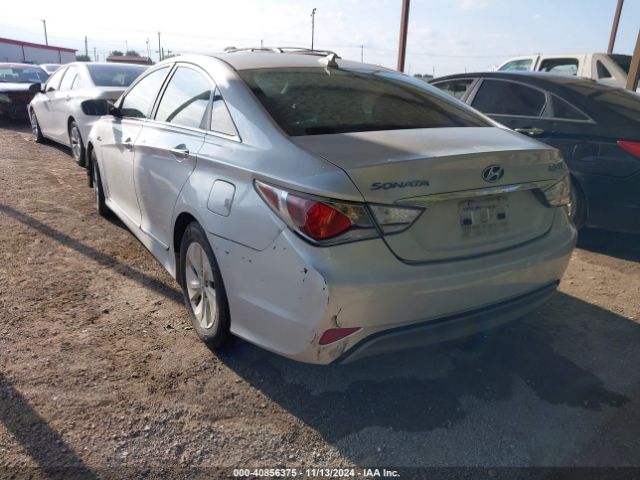 KMHEC4A46EA115379 Hyundai SONATA HYBRID