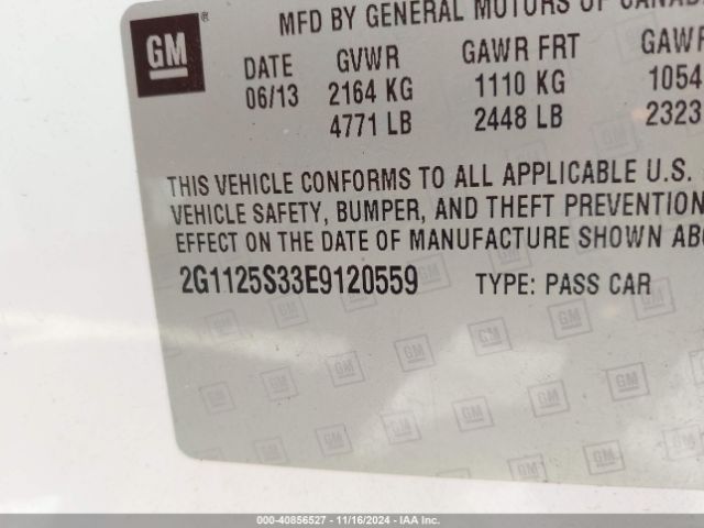 2G1125S33E9120559 Chevrolet Impala 2lt