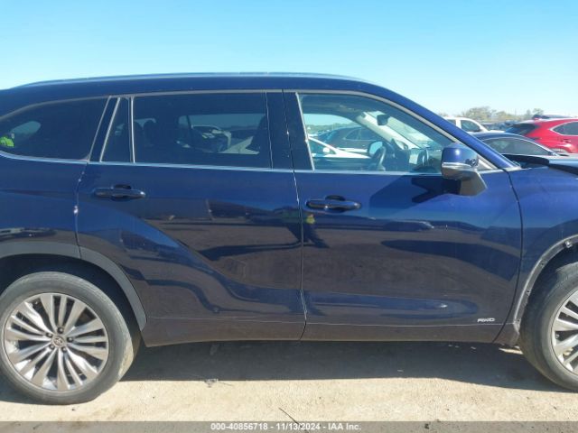5TDEBRCH4NS089226 Toyota Highlander Hybrid Platinum