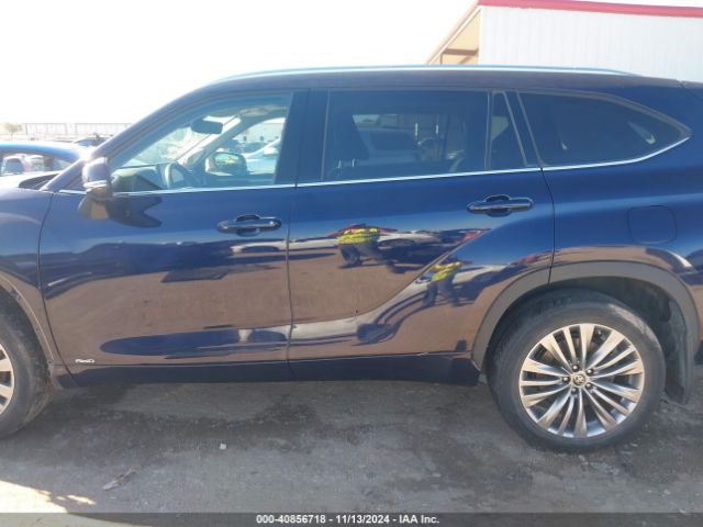 5TDEBRCH4NS089226 Toyota Highlander Hybrid Platinum