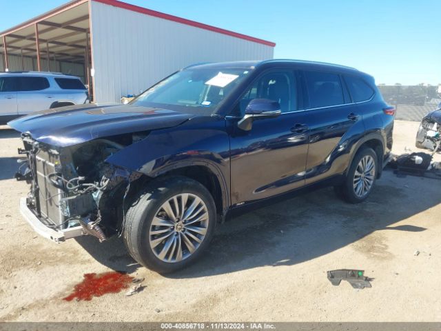5TDEBRCH4NS089226 Toyota Highlander Hybrid Platinum