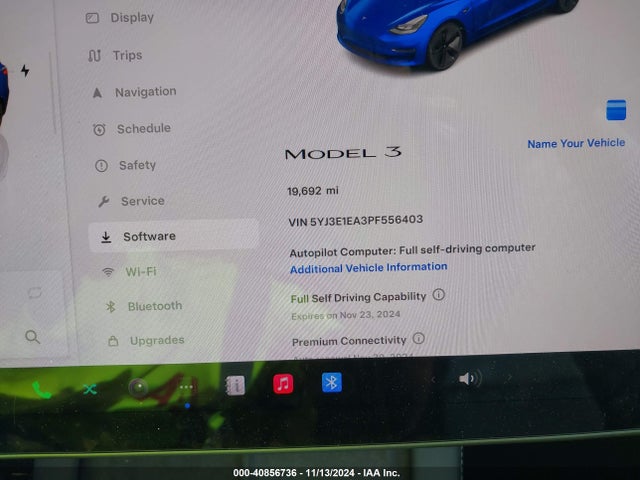 2023 TESLA MODEL 3 5YJ3E1EA3PF556403 Photo 6
