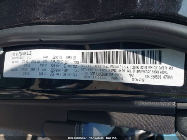 1C4PJLAB8GW161359 Jeep Cherokee Sport