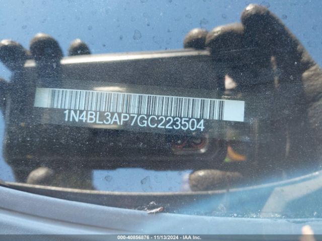 1N4BL3AP7GC223504 Nissan Altima 3.5 Sl