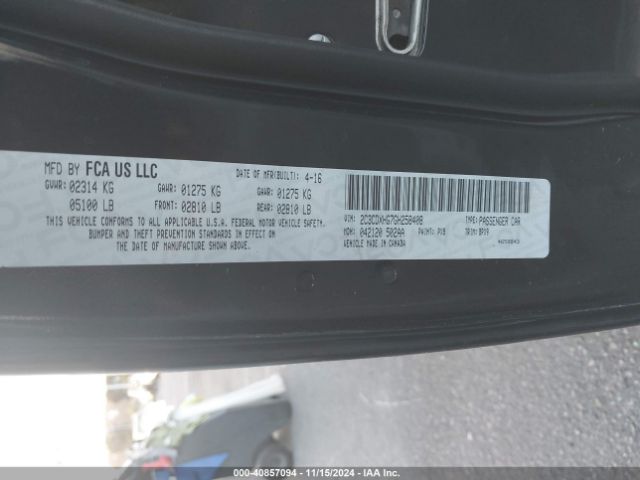 2C3CDXHG7GH258408 Dodge Charger Sxt