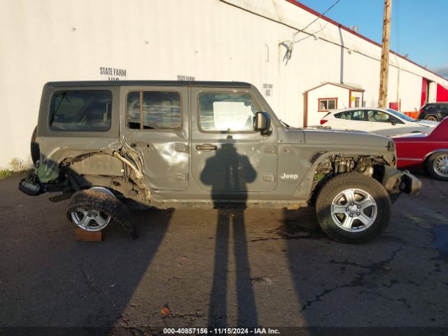 1C4HJXDN9KW539117 Jeep Wrangler Unlimited Sport S 4x4