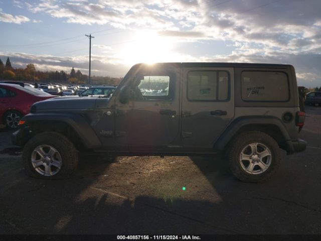 1C4HJXDN9KW539117 Jeep Wrangler Unlimited Sport S 4x4