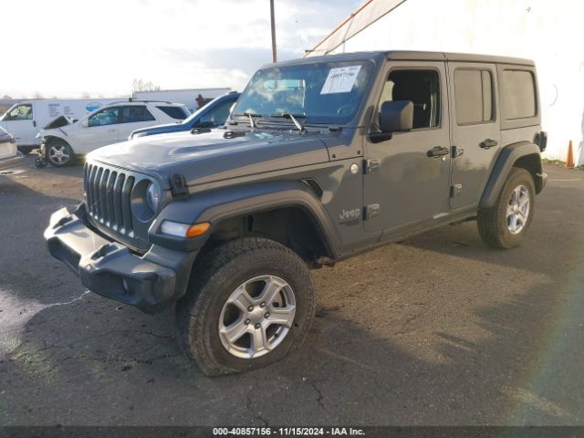 1C4HJXDN9KW539117 Jeep Wrangler Unlimited Sport S 4x4