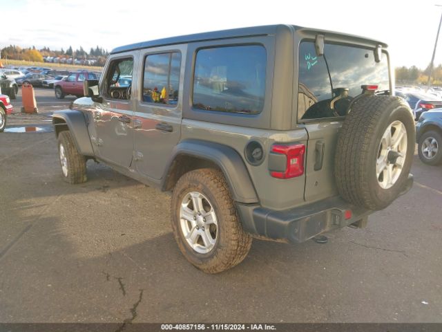 1C4HJXDN9KW539117 Jeep Wrangler Unlimited Sport S 4x4