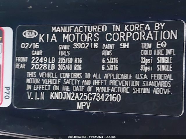 KNDJN2A25G7342160 KIA Soul