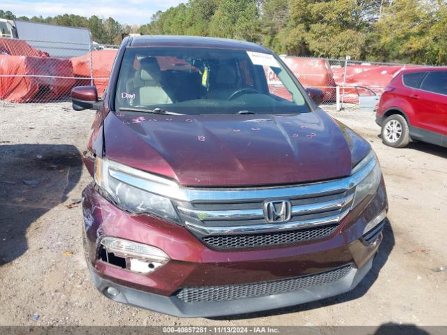 5FNYF5H50GB033848 Honda Pilot Ex-l