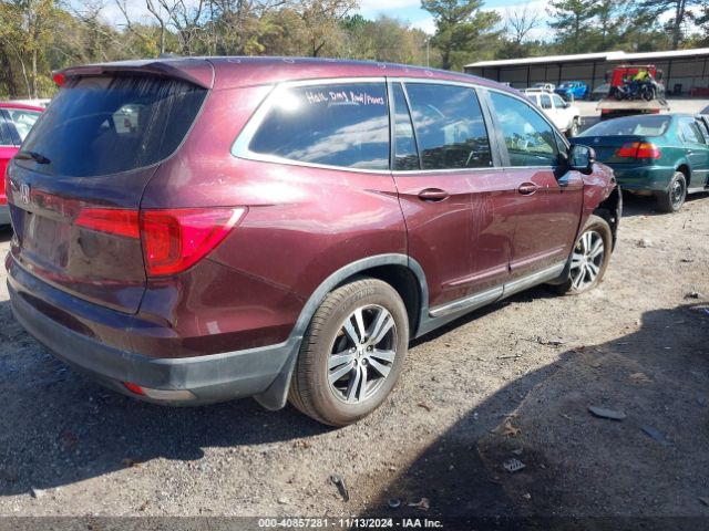 5FNYF5H50GB033848 Honda Pilot Ex-l