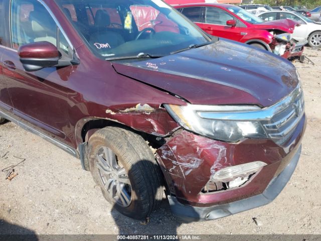 5FNYF5H50GB033848 Honda Pilot Ex-l