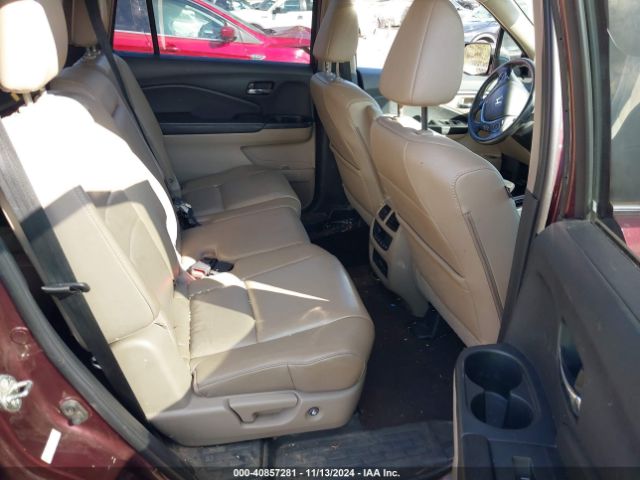 5FNYF5H50GB033848 Honda Pilot Ex-l