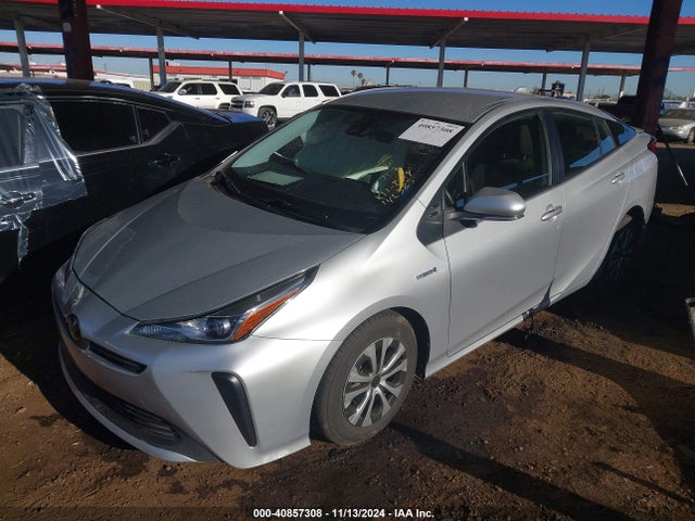 Toyota Prius L Eco 2021 JTDKAMFU3M3142385 Image 2