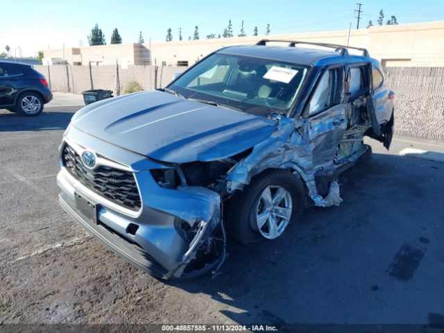 5TDBBRCH3LS004425 Toyota Highlander Hybrid Le