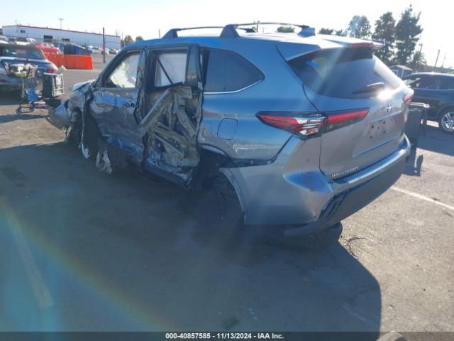 5TDBBRCH3LS004425 Toyota Highlander Hybrid Le
