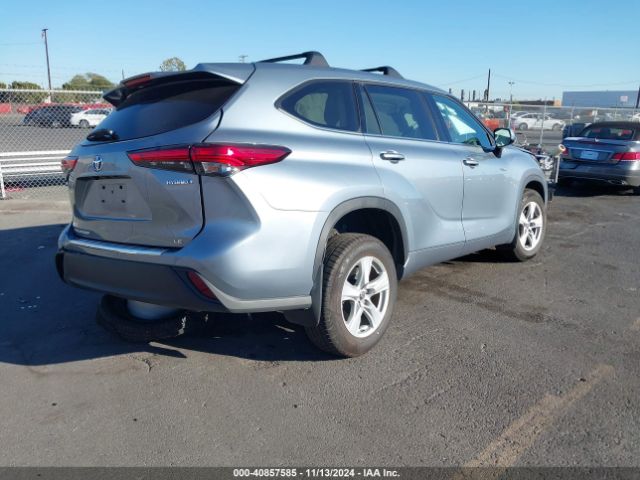 5TDBBRCH3LS004425 Toyota Highlander Hybrid Le