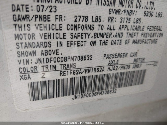 Nissan Ariya Platinum+ 2023 JN1DF0CD8PM708632 Image 9