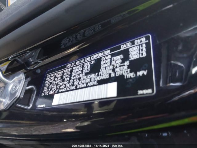 2019 VOLVO XC90 YV4A22PM6K1485161 Photo 8