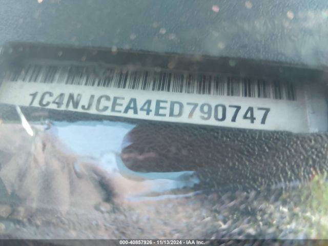 1C4NJCEA4ED790747 Jeep Compass High Altitude