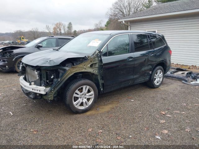 5FNYF6H17GB006990 Honda PILOT LX