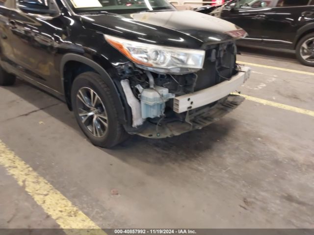5TDJKRFH6GS257607 Toyota Highlander Xle V6