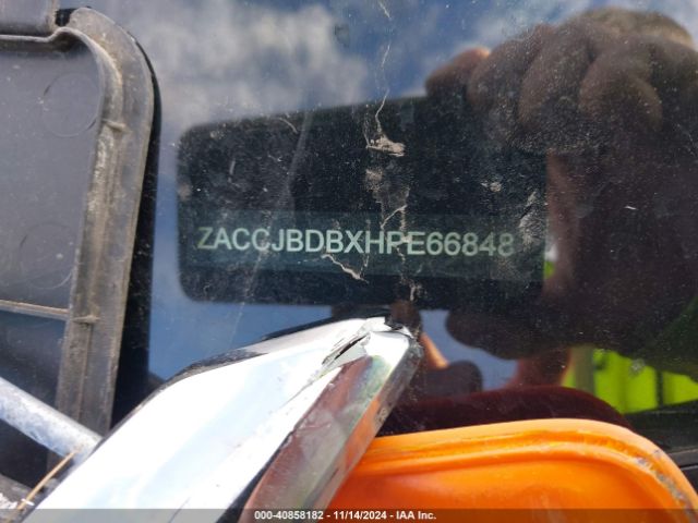 ZACCJBDBXHPE66848 Jeep Renegade Limited 4x4