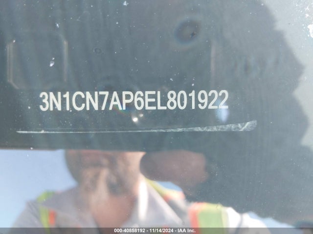 Nissan Versa 1.6 Sl 2014 3N1CN7AP6EL801922 Image 9